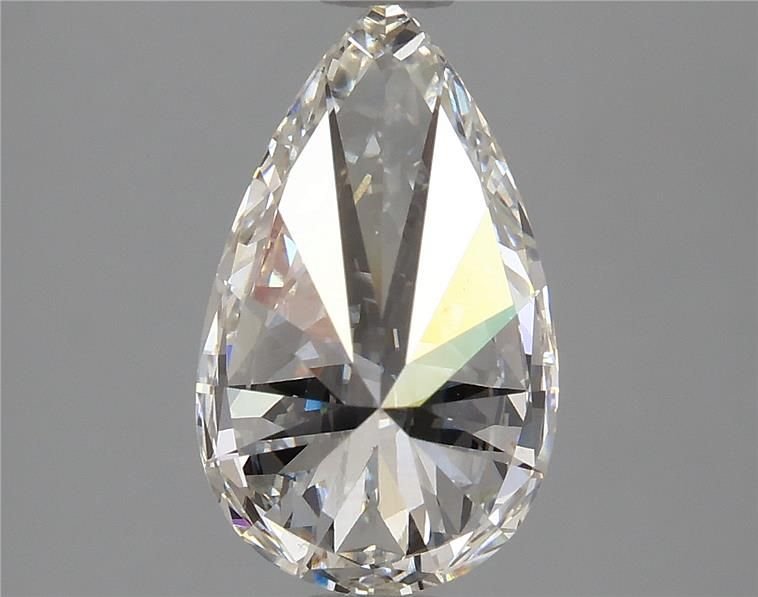 1.74ct H VS2 Rare Carat Ideal Cut Pear Lab Grown Diamond