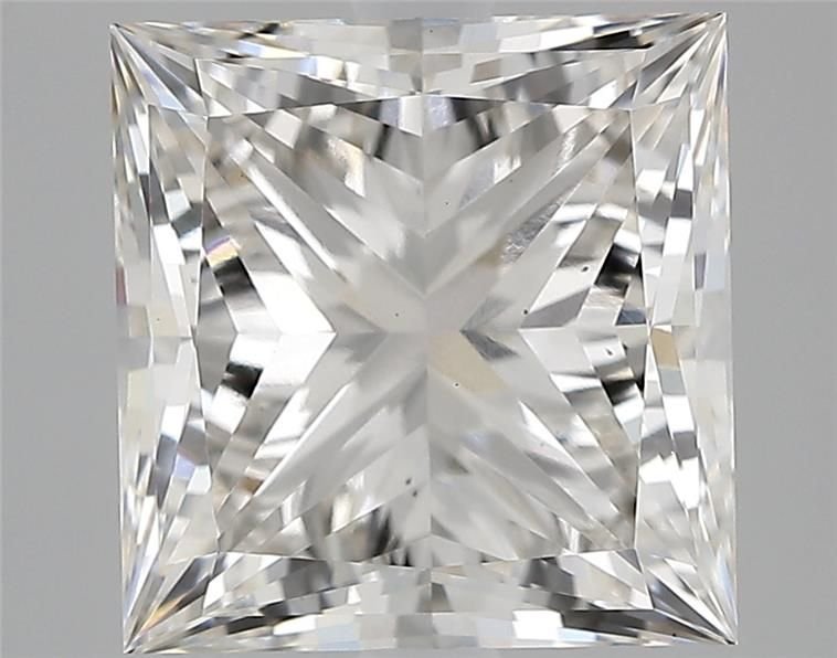 4.00ct I VS2 Rare Carat Ideal Cut Princess Lab Grown Diamond