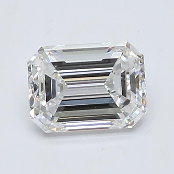 0.94ct D VVS2 Excellent Cut Emerald Lab Grown Diamond