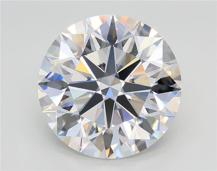 7.28ct F VS1 Rare Carat Ideal Cut Round Lab Grown Diamond