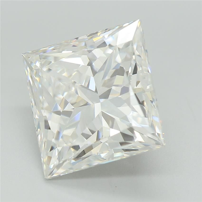 5.08ct E VVS2 Rare Carat Ideal Cut Princess Lab Grown Diamond