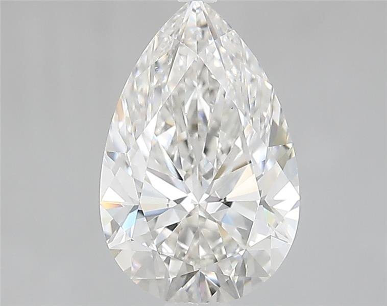 2.14ct H VS1 Rare Carat Ideal Cut Pear Lab Grown Diamond