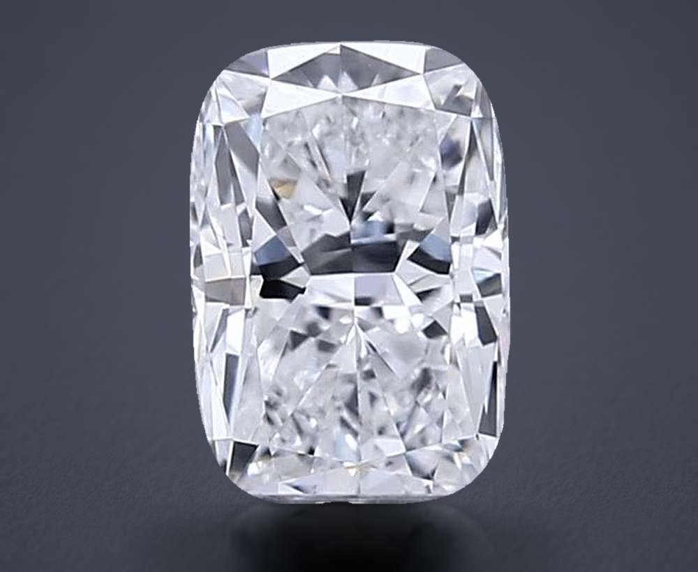 0.68 Carat Cushion Lab Diamond