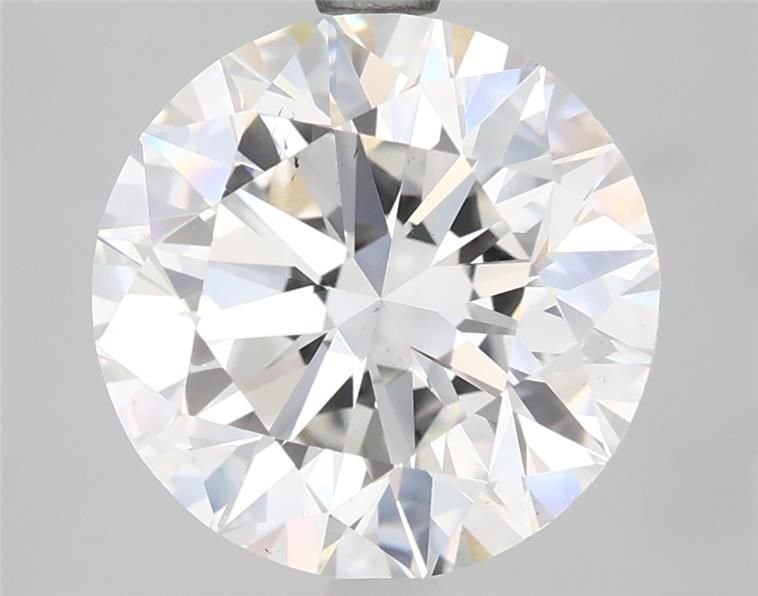 4.19ct E VS2 Excellent Cut Round Lab Grown Diamond