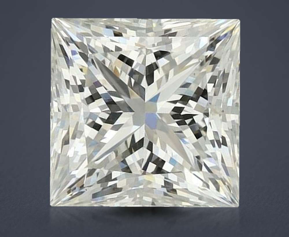 2.88 Carat Princess Lab Diamond