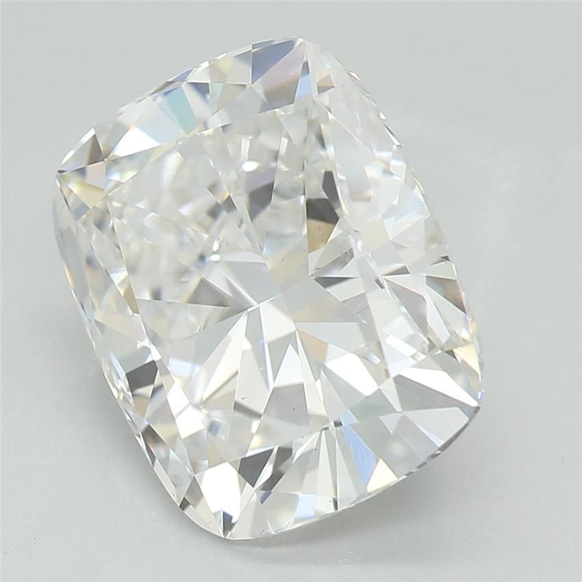 3.08ct E VS1 Rare Carat Ideal Cut Cushion Lab Grown Diamond