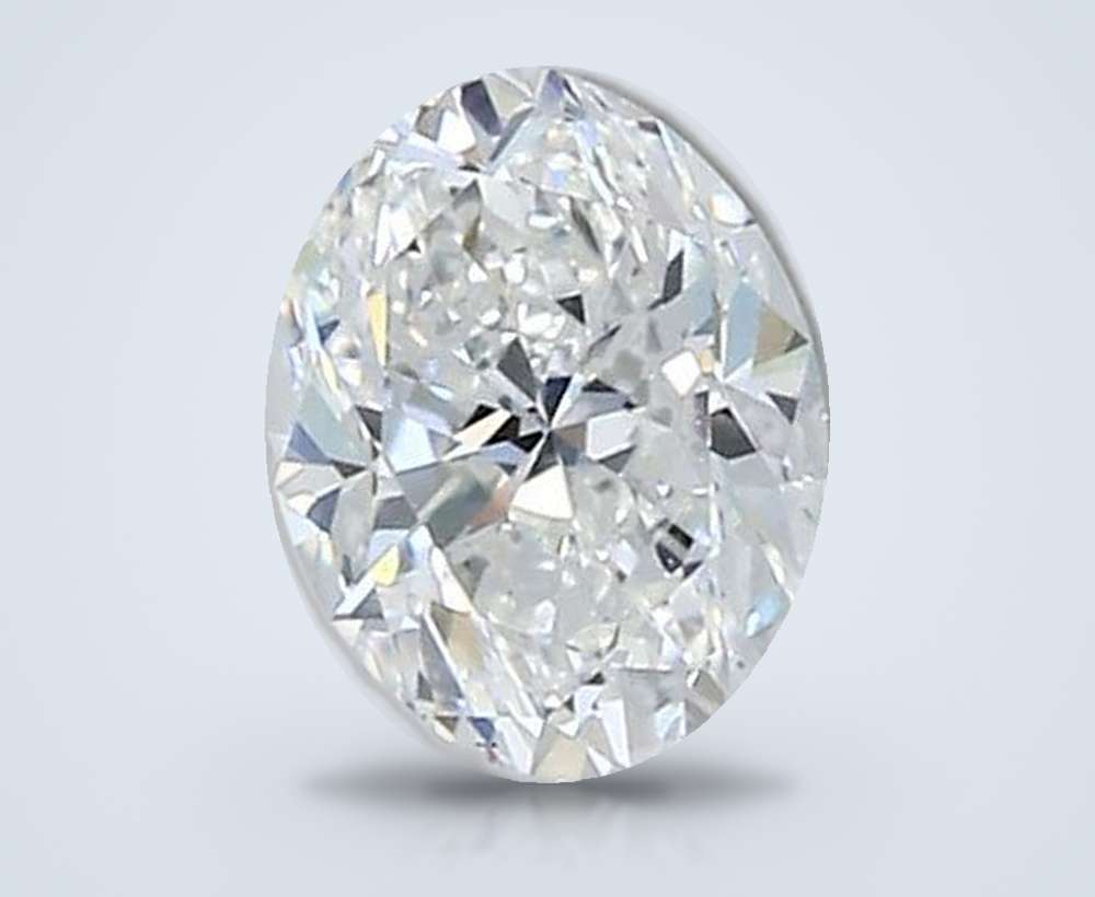 0.52 Carat Oval Natural Diamond