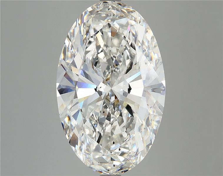 8.03ct G SI1 Rare Carat Ideal Cut Oval Lab Grown Diamond