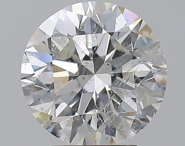 2.82ct H SI2 Excellent Cut Round Diamond