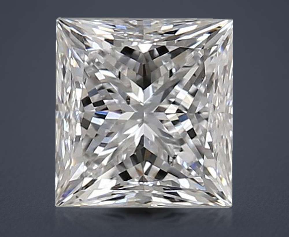 1.50 Carat Princess Natural Diamond
