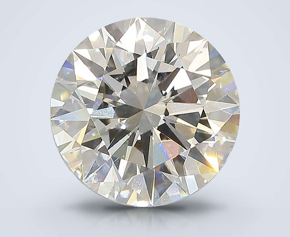 3.09 Carat Round Lab Diamond