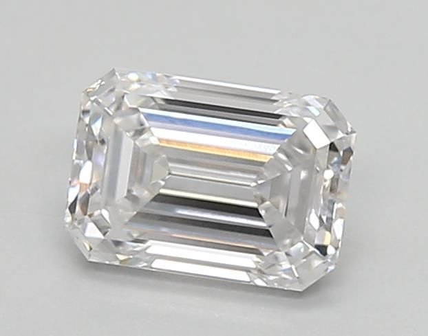 0.80ct D VVS2 Rare Carat Ideal Cut Emerald Lab Grown Diamond