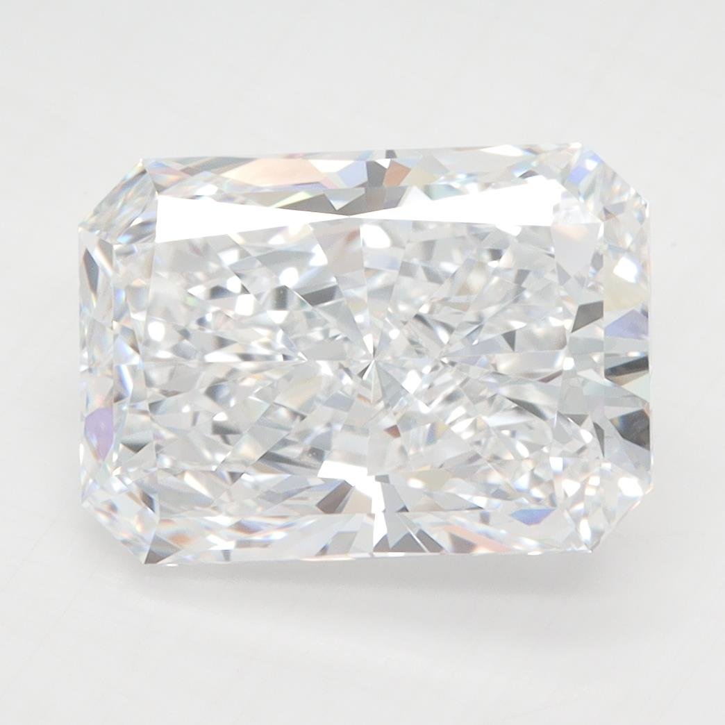4.26ct D VVS2 Rare Carat Ideal Cut Radiant Lab Grown Diamond