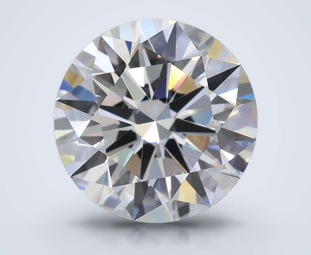 3.08 Carat Round Lab Diamond