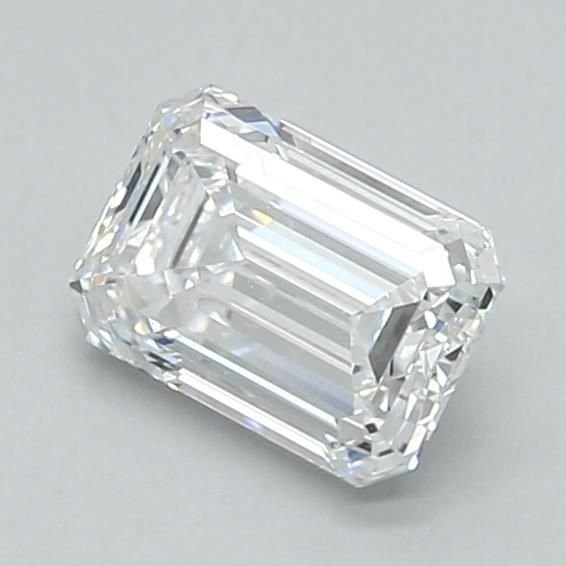 1.01ct D VS1 Rare Carat Ideal Cut Emerald Lab Grown Diamond