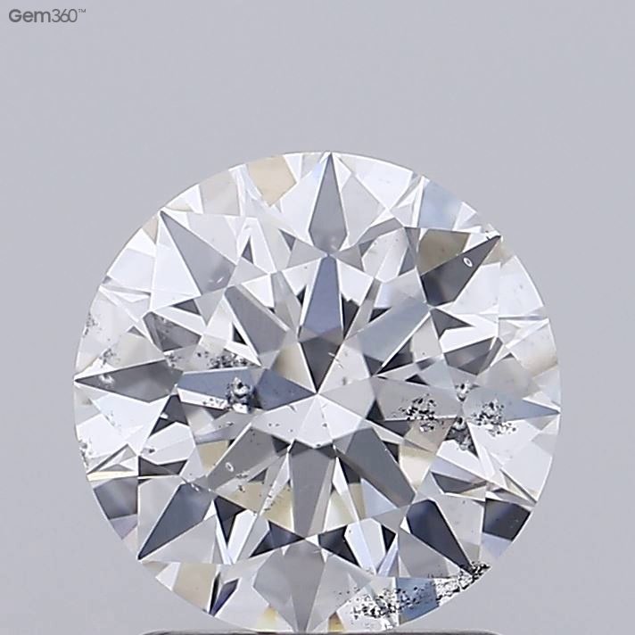 1.51ct E SI2 Rare Carat Ideal Cut Round Lab Grown Diamond