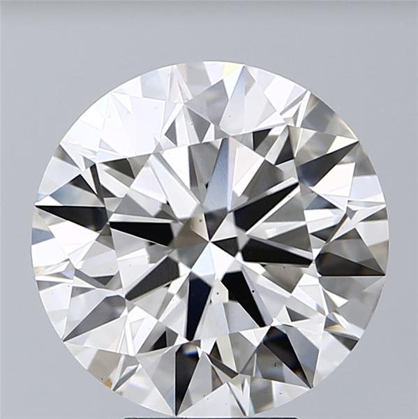 5.12ct H VS1 Rare Carat Ideal Cut Round Lab Grown Diamond