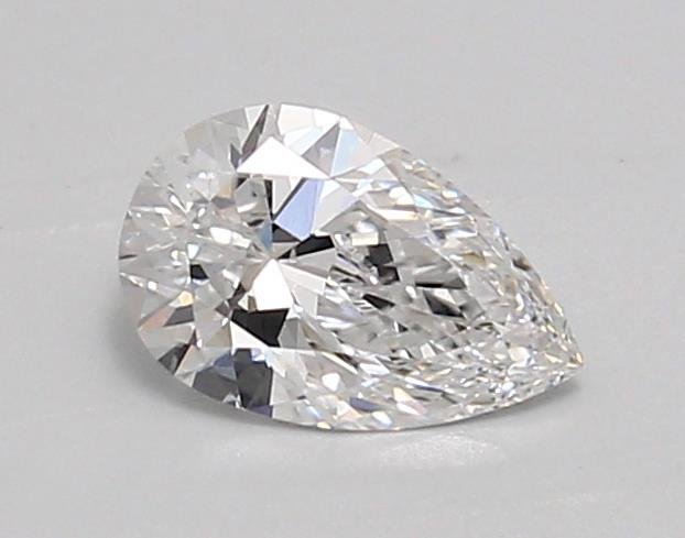 0.90ct D VVS2 Rare Carat Ideal Cut Pear Lab Grown Diamond