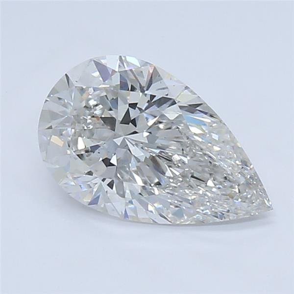 1.71ct G VS2 Rare Carat Ideal Cut Pear Lab Grown Diamond