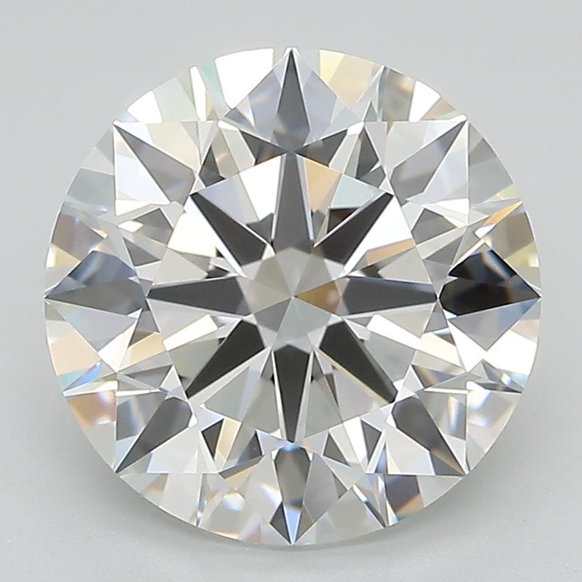 3.91ct F VS1 Rare Carat Ideal Cut Round Lab Grown Diamond