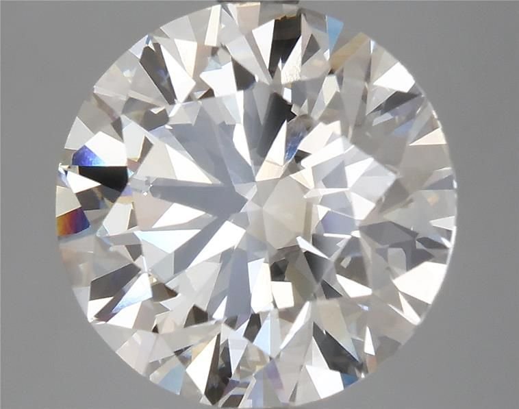 4.15ct H SI1 Rare Carat Ideal Cut Round Lab Grown Diamond