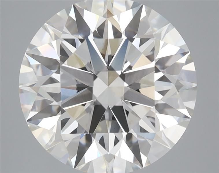 4.57ct H VVS2 Rare Carat Ideal Cut Round Lab Grown Diamond