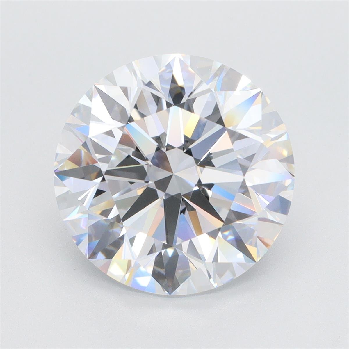 6.43ct E VVS1 Ideal Cut Round Lab Grown Diamond