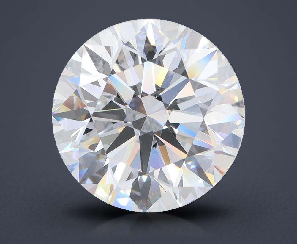 6.43 Carat Round Lab Diamond