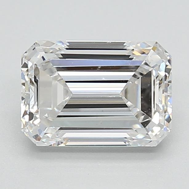 1.42ct E VS1 Very Good Cut Emerald Lab Grown Diamond