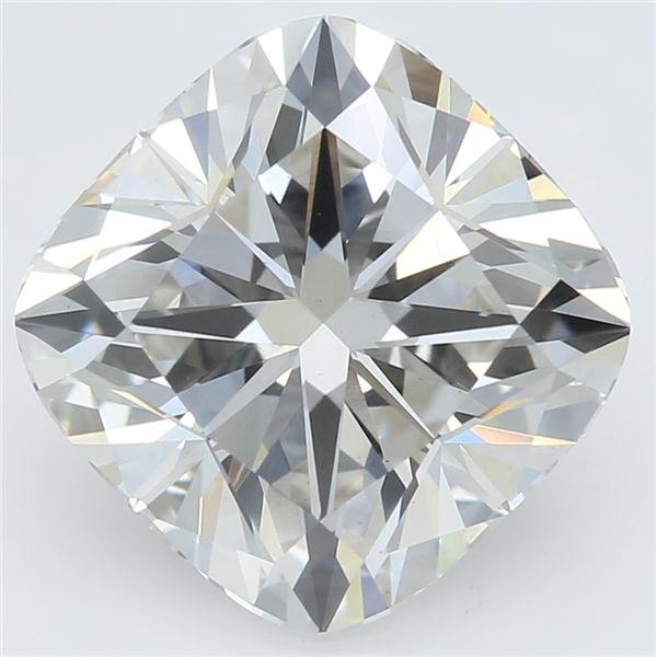 3.64ct J VS1 Rare Carat Ideal Cut Cushion Lab Grown Diamond