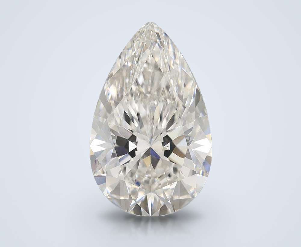 7.12 Carat Pear Lab Diamond