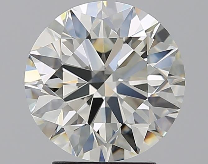 3.01ct K VS1 Rare Carat Ideal Cut Round Diamond