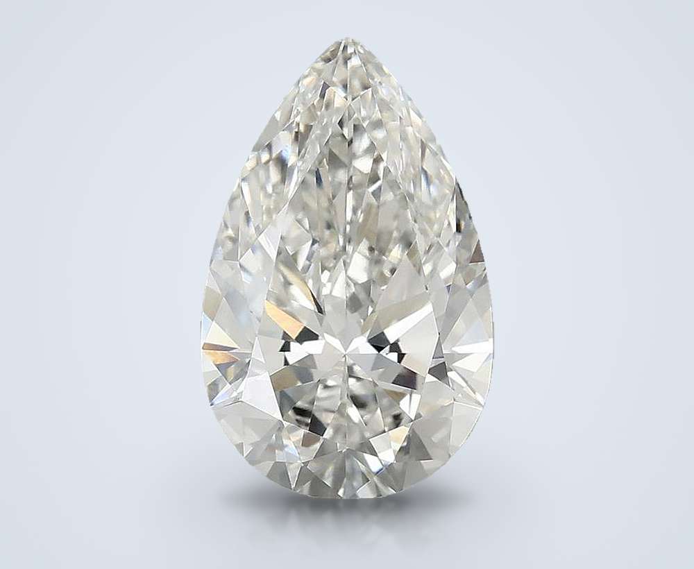 2.84 Carat Pear Lab Diamond
