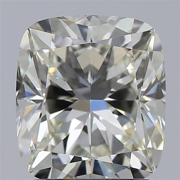 1.61ct K VS2 Rare Carat Ideal Cut Cushion Diamond