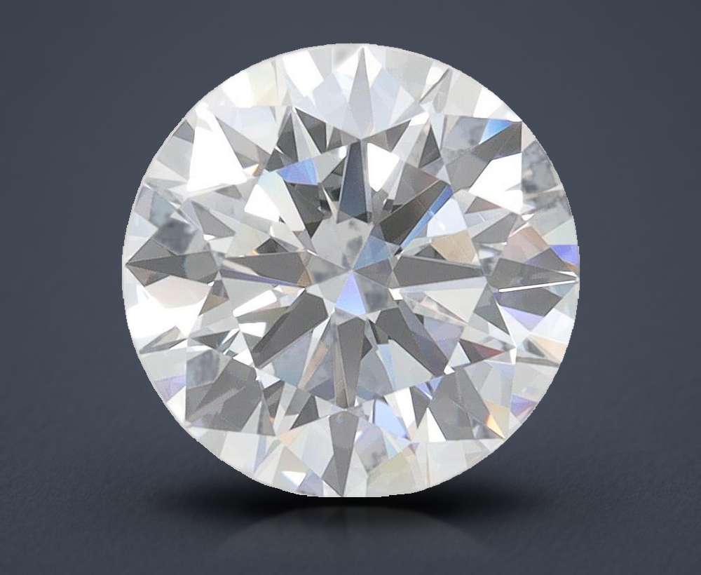 2.85 Carat Round Lab Diamond