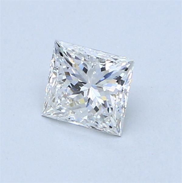0.65ct F VS1 Rare Carat Ideal Cut Princess Diamond