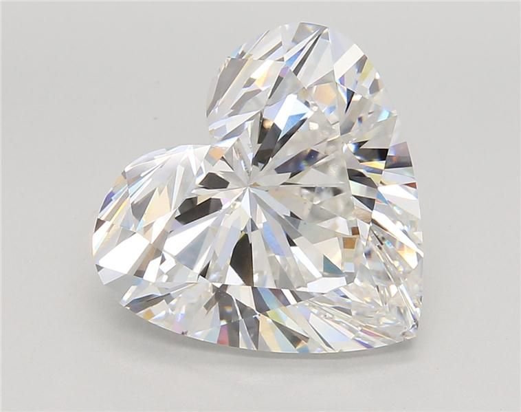 6.64ct E VS1 Rare Carat Ideal Cut Heart Lab Grown Diamond