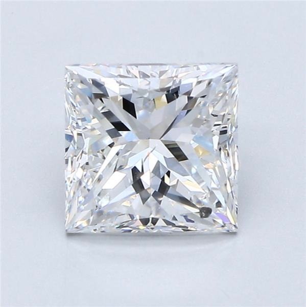 2.19ct E SI2 Excellent Cut Princess Diamond