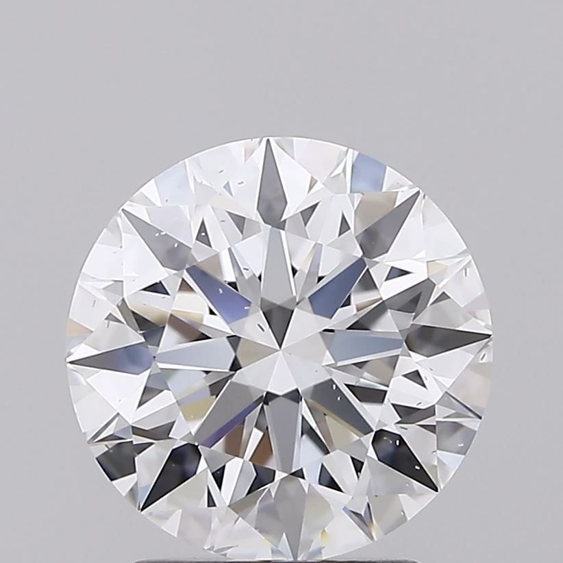 2.10ct D SI1 Rare Carat Ideal Cut Round Lab Grown Diamond