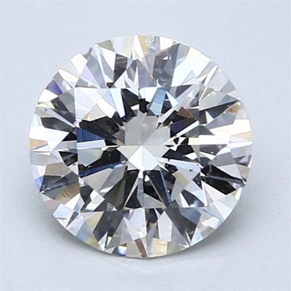 2.02ct I SI2 Rare Carat Ideal Cut Round Diamond