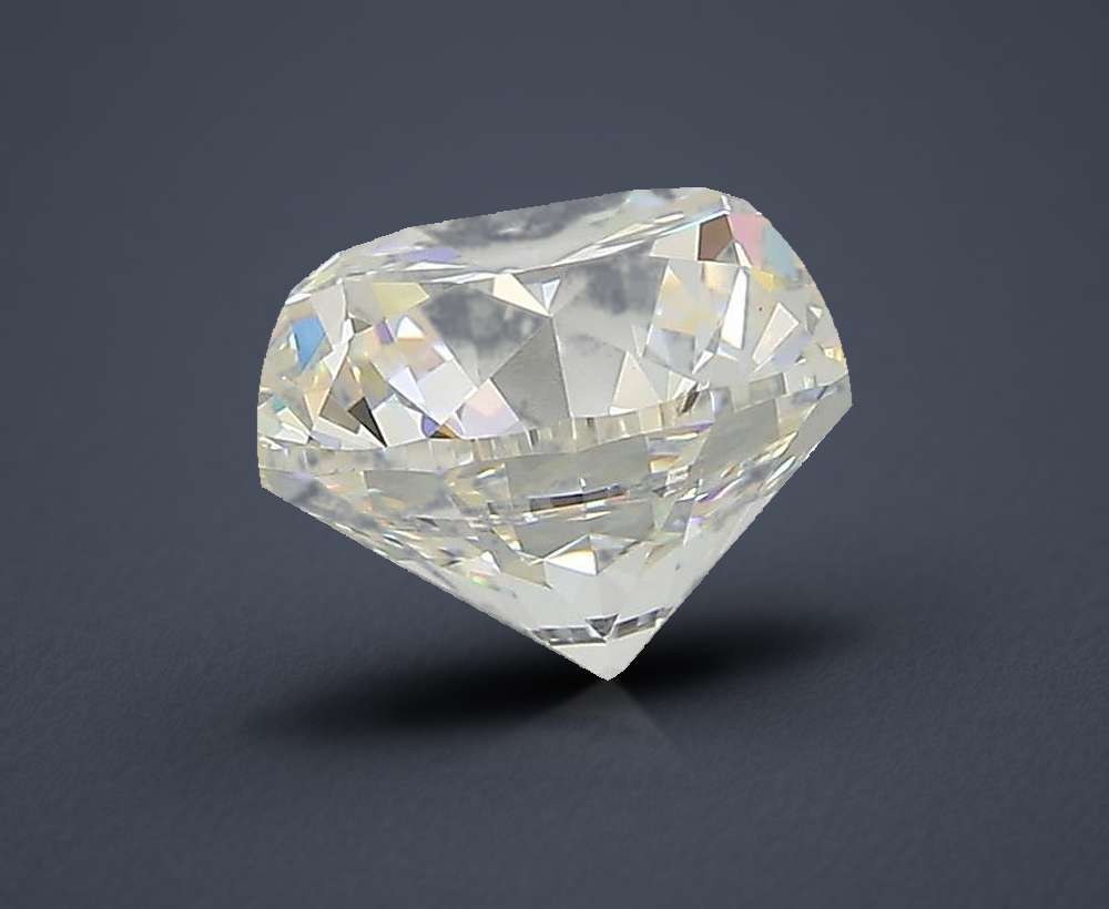 3.72 Carat Round Lab Diamond