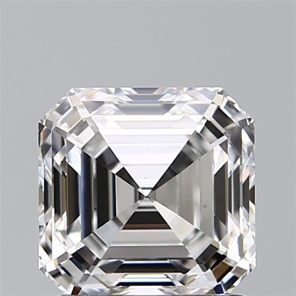 1.39ct E VS1 Rare Carat Ideal Cut Asscher Lab Grown Diamond