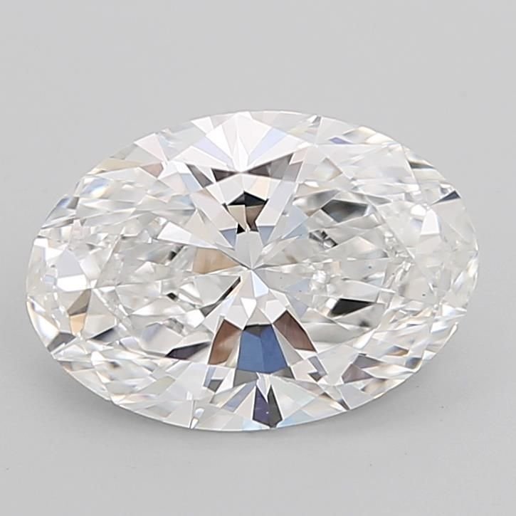 3.00ct E VVS2 Rare Carat Ideal Cut Oval Lab Grown Diamond