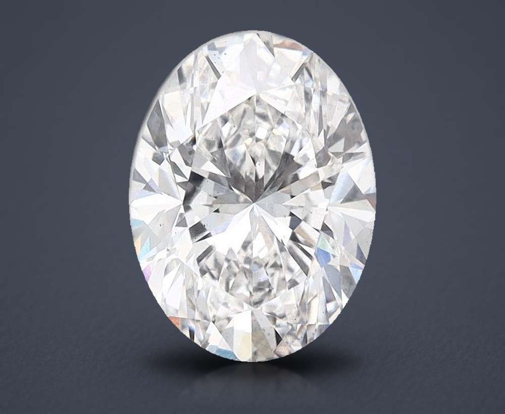 2.70 Carat Oval Lab Diamond
