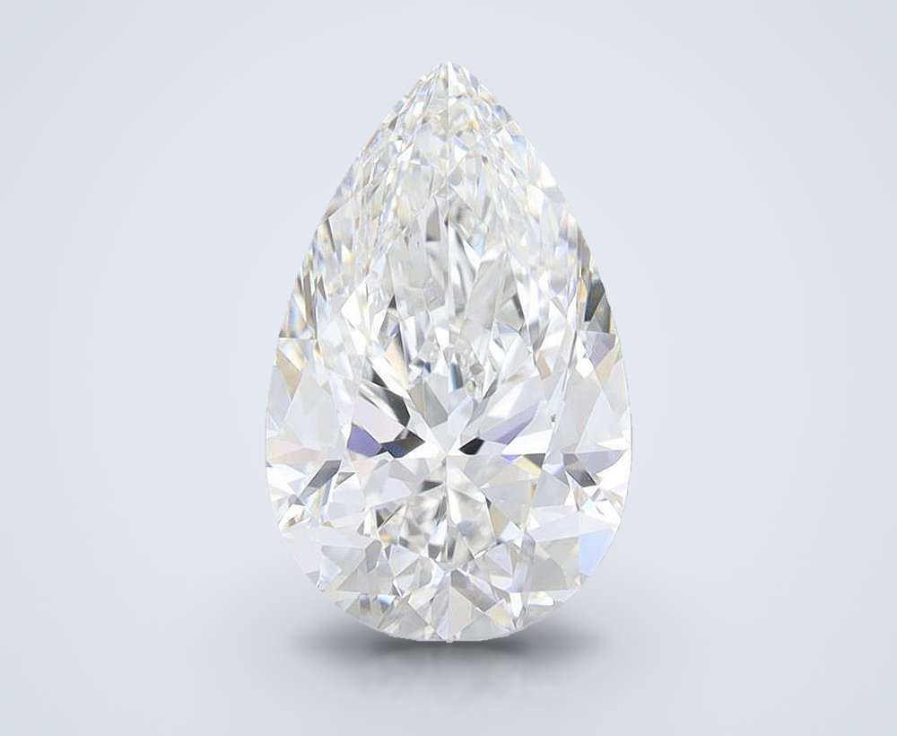 3.56 Carat Pear Lab Diamond