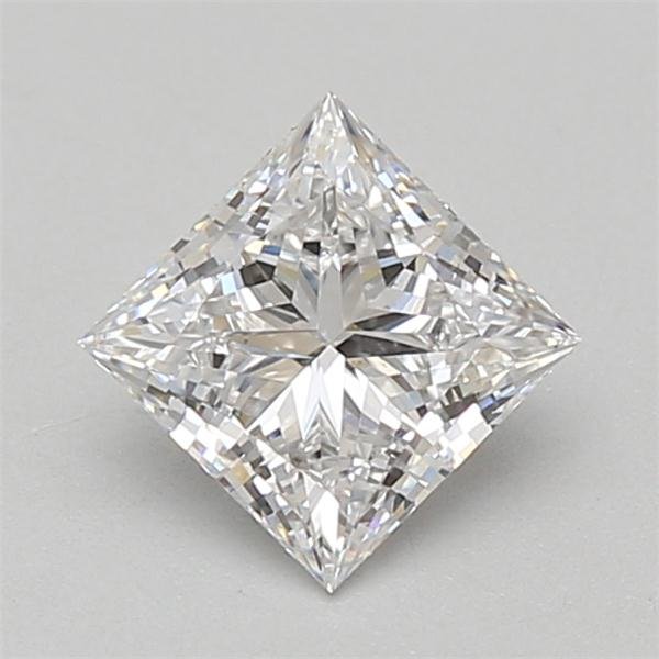 1.09ct D VS2 Rare Carat Ideal Cut Princess Lab Grown Diamond