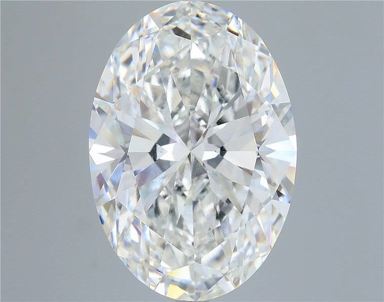 12.06ct F VVS2 Rare Carat Ideal Cut Oval Lab Grown Diamond