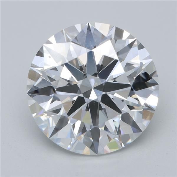 5.73ct E VS2 Rare Carat Ideal Cut Round Lab Grown Diamond