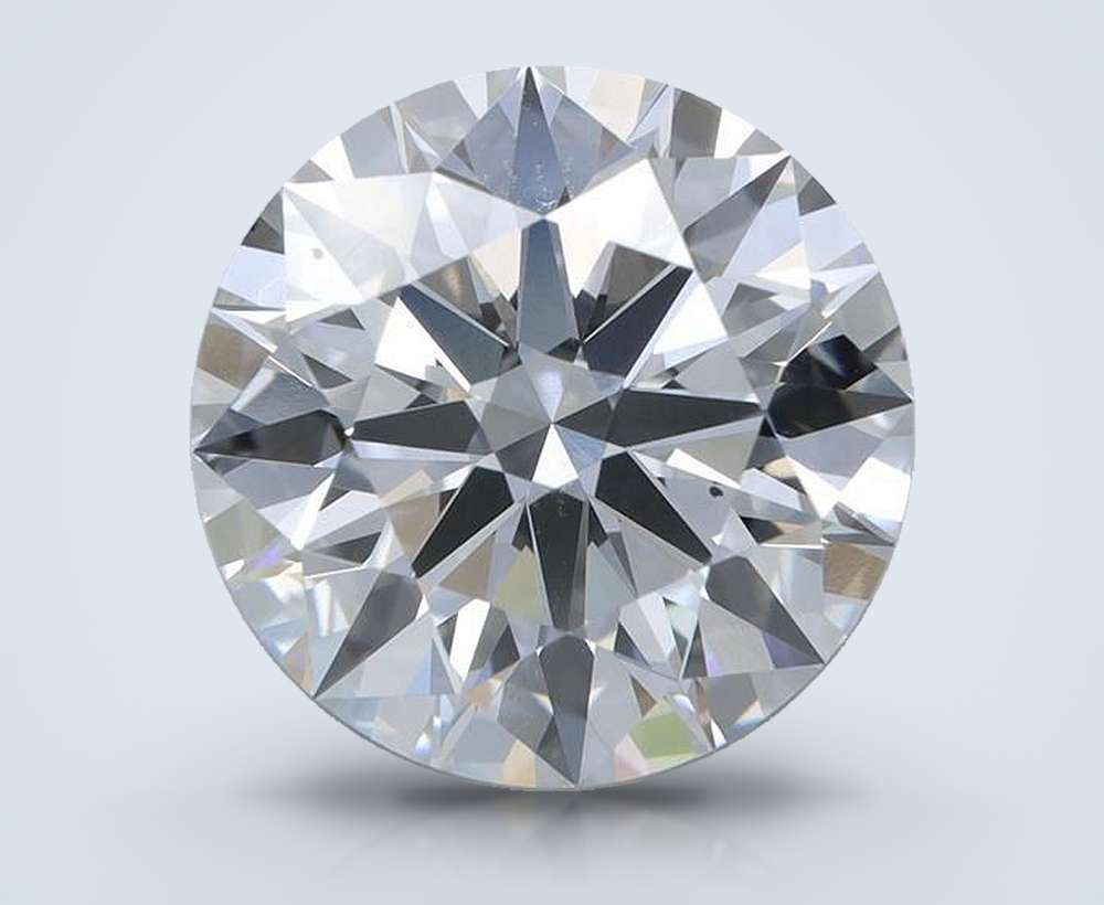 5.73 Carat Round Lab Diamond
