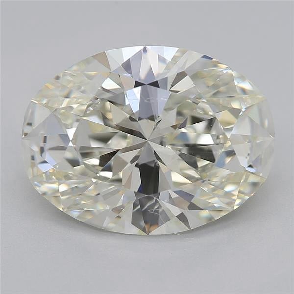 3.01ct J SI1 Rare Carat Ideal Cut Oval Diamond